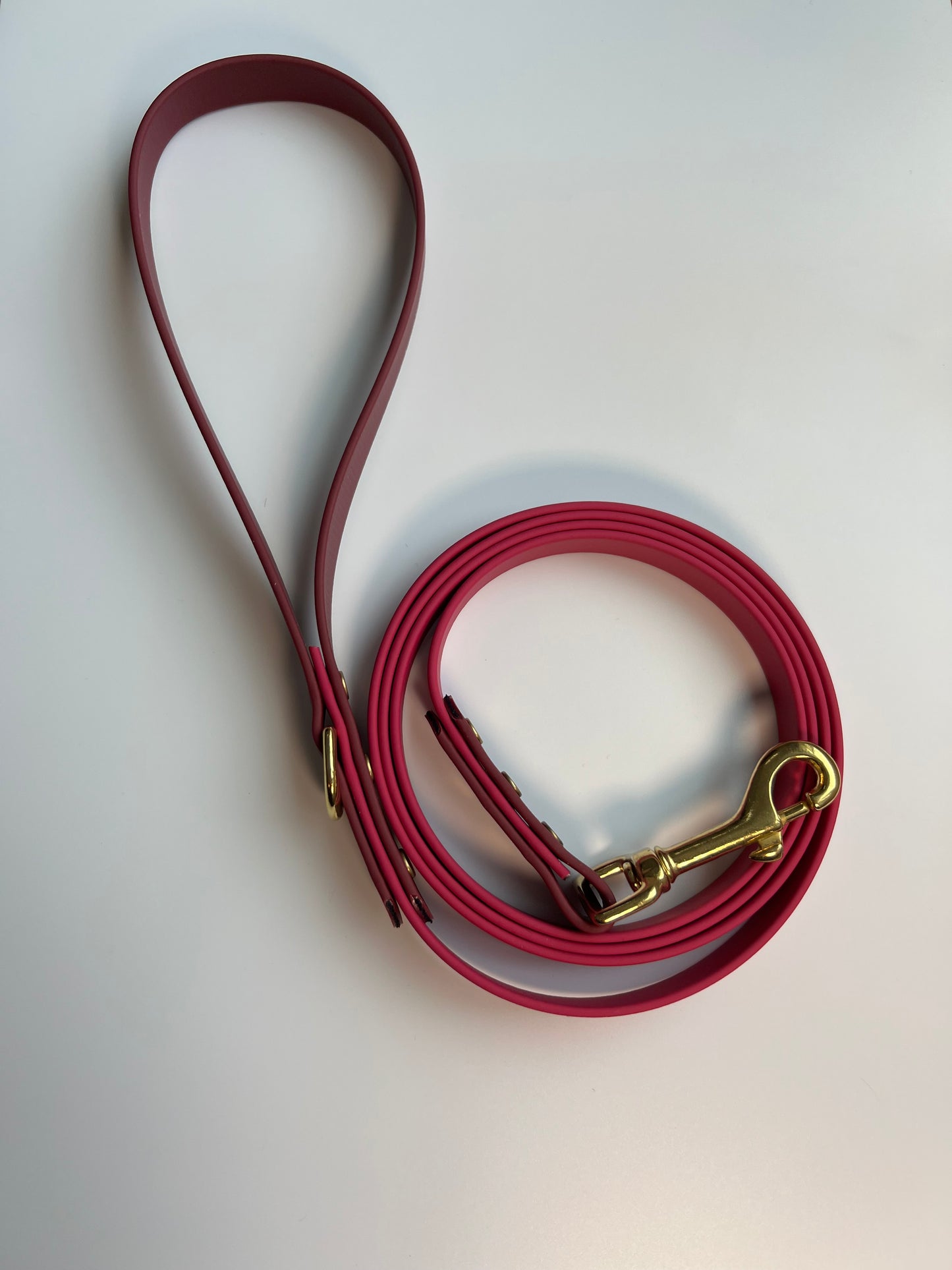 Two-tone Biothane Magenta and Wine