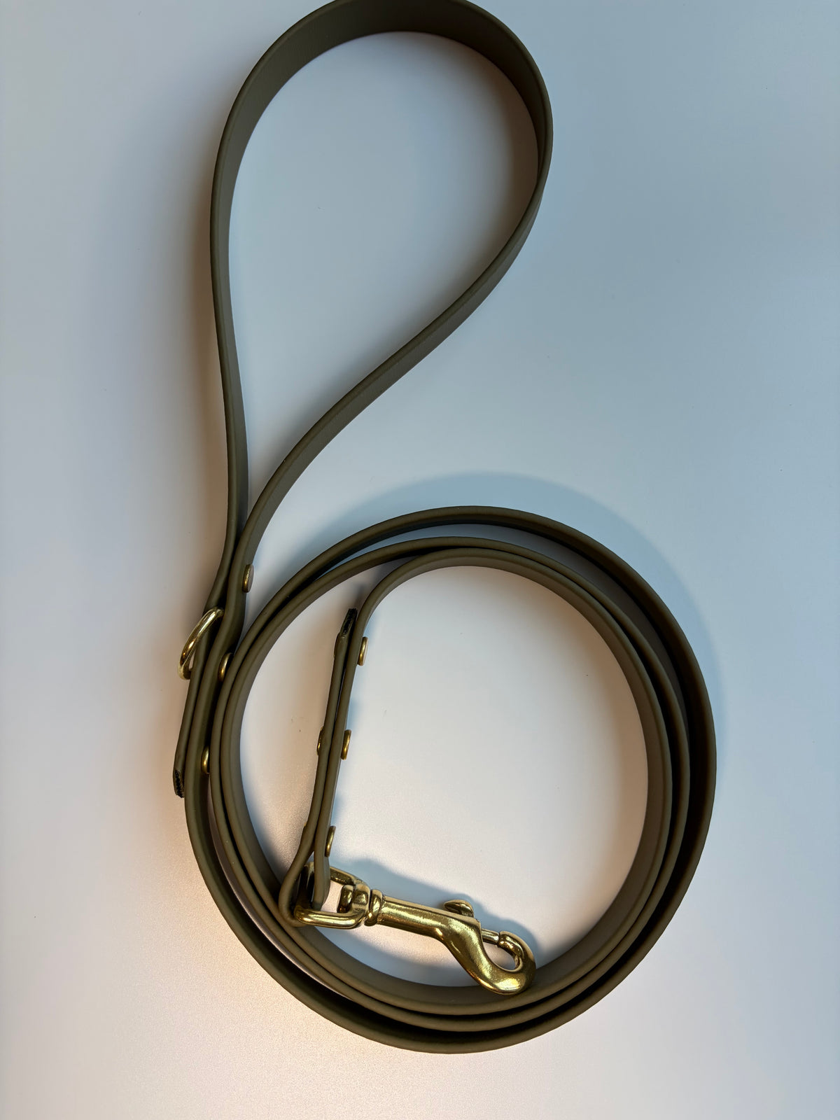 Classic Biothane Leash Olive
