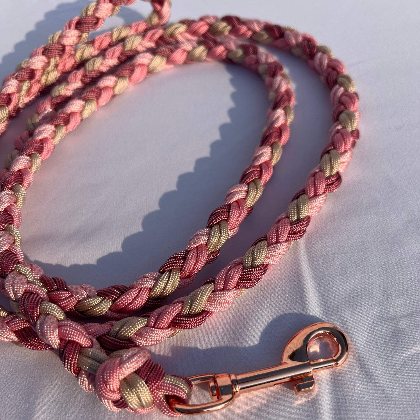 Pretty in Pink Paracord Leash