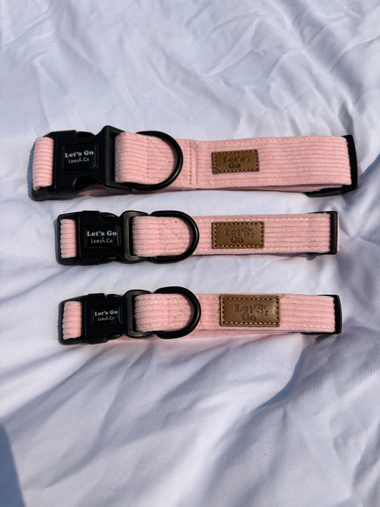 Petal Pink Corduroy Collar