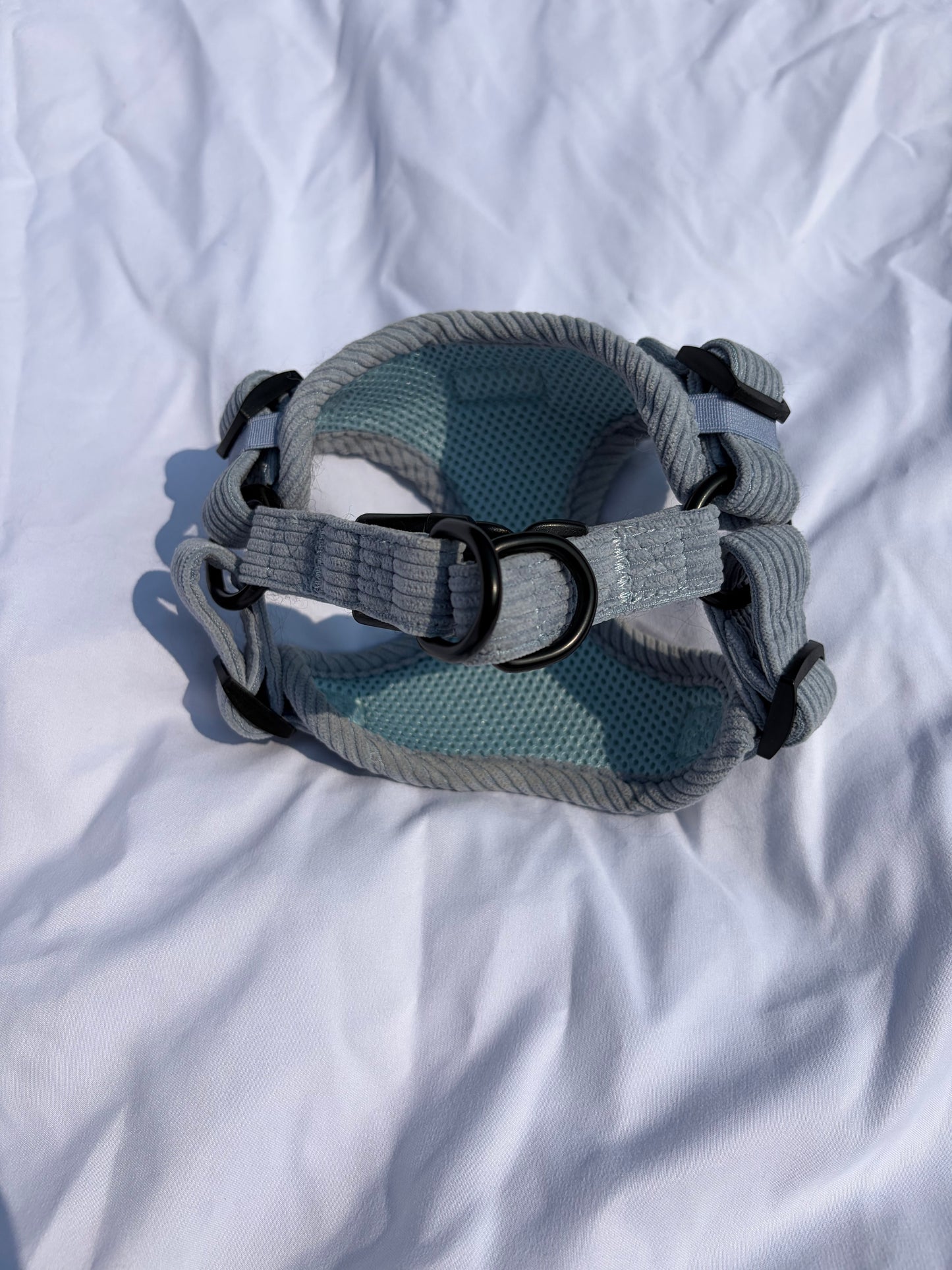 Steel Blue Step-In Corduroy Harness