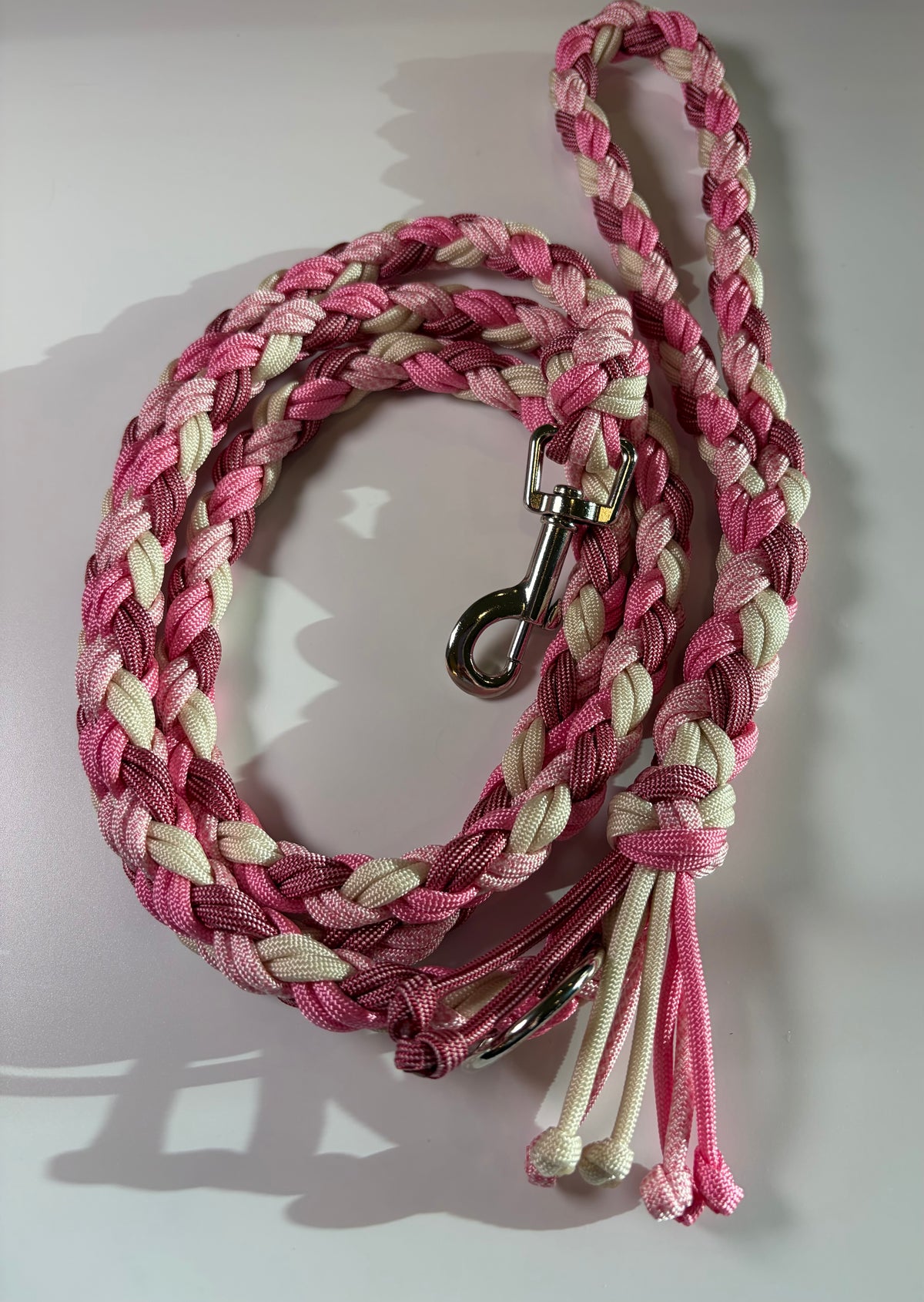 Pretty in Pink Paracord Leash