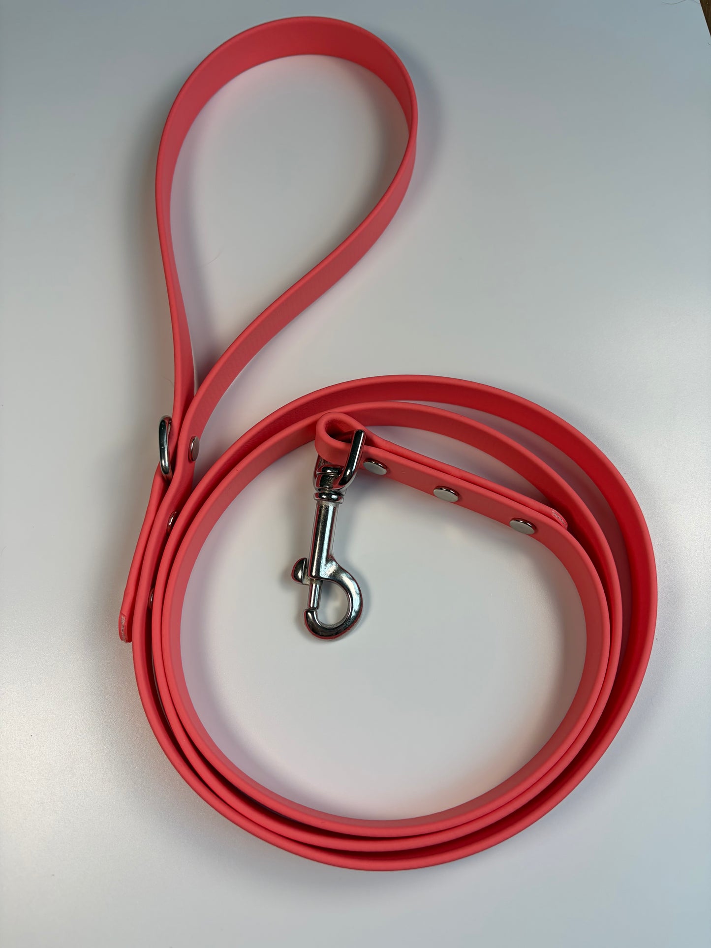 Classic Biothane Leash Coral (Seasonal Color)