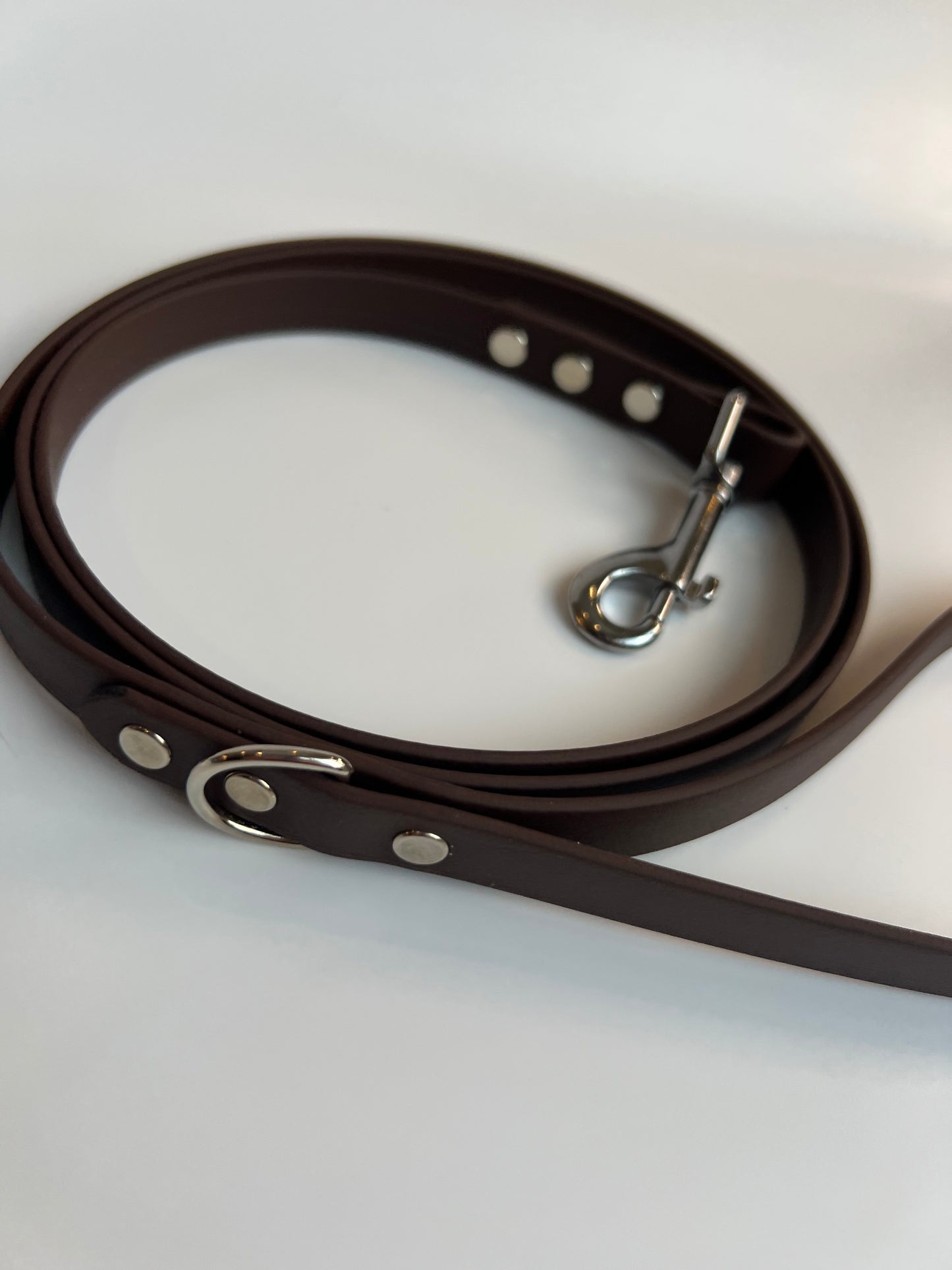 Classic Biothane Leash Dark Brown