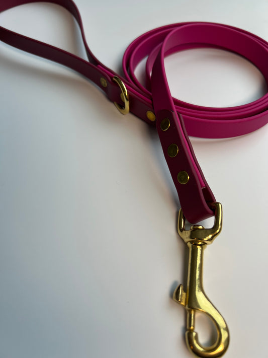 Two-tone Biothane Magenta and Wine