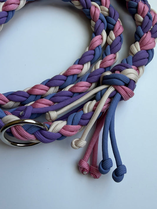 Bubblegum Bloom Paracord Leash