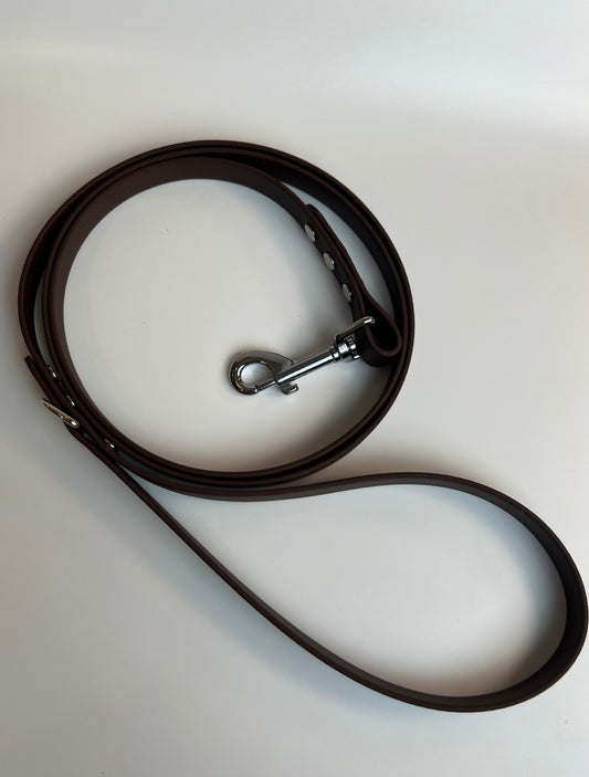 Classic Biothane Leash Dark Brown