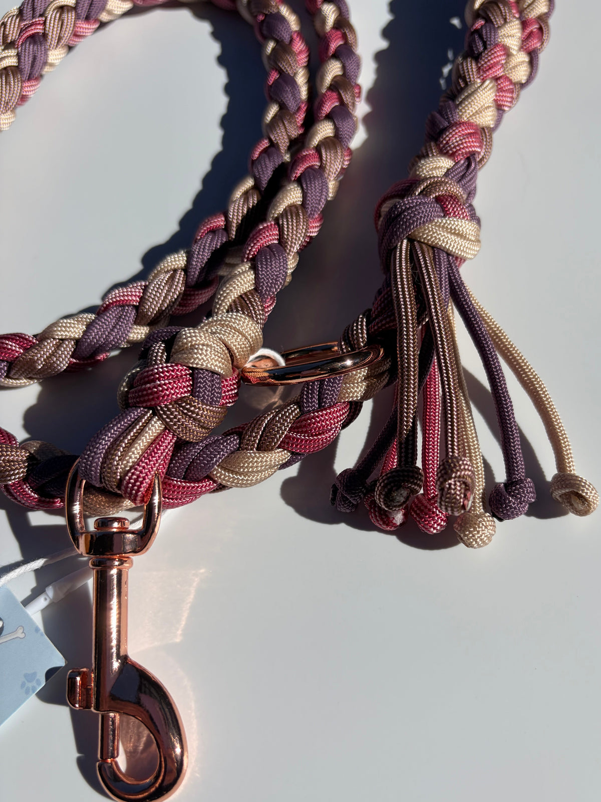 Mauve Meadow Paracord Leash