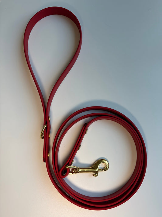 Classic Biothane Leash Cranberry