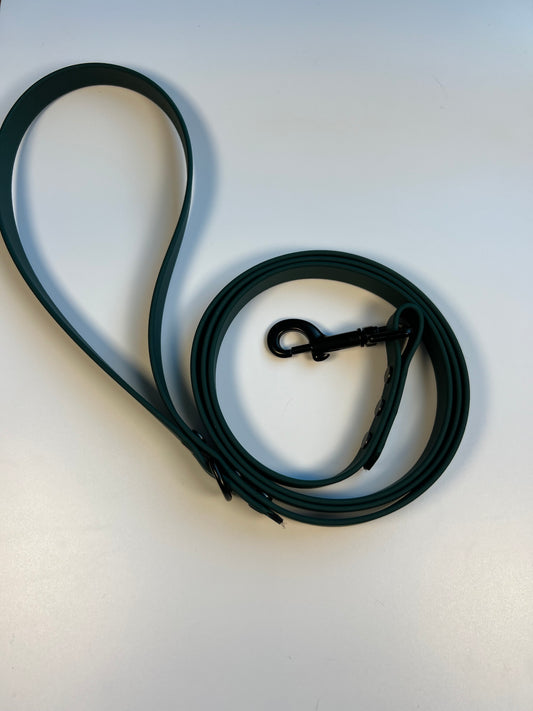 Classic Biothane Leash Hunter Green