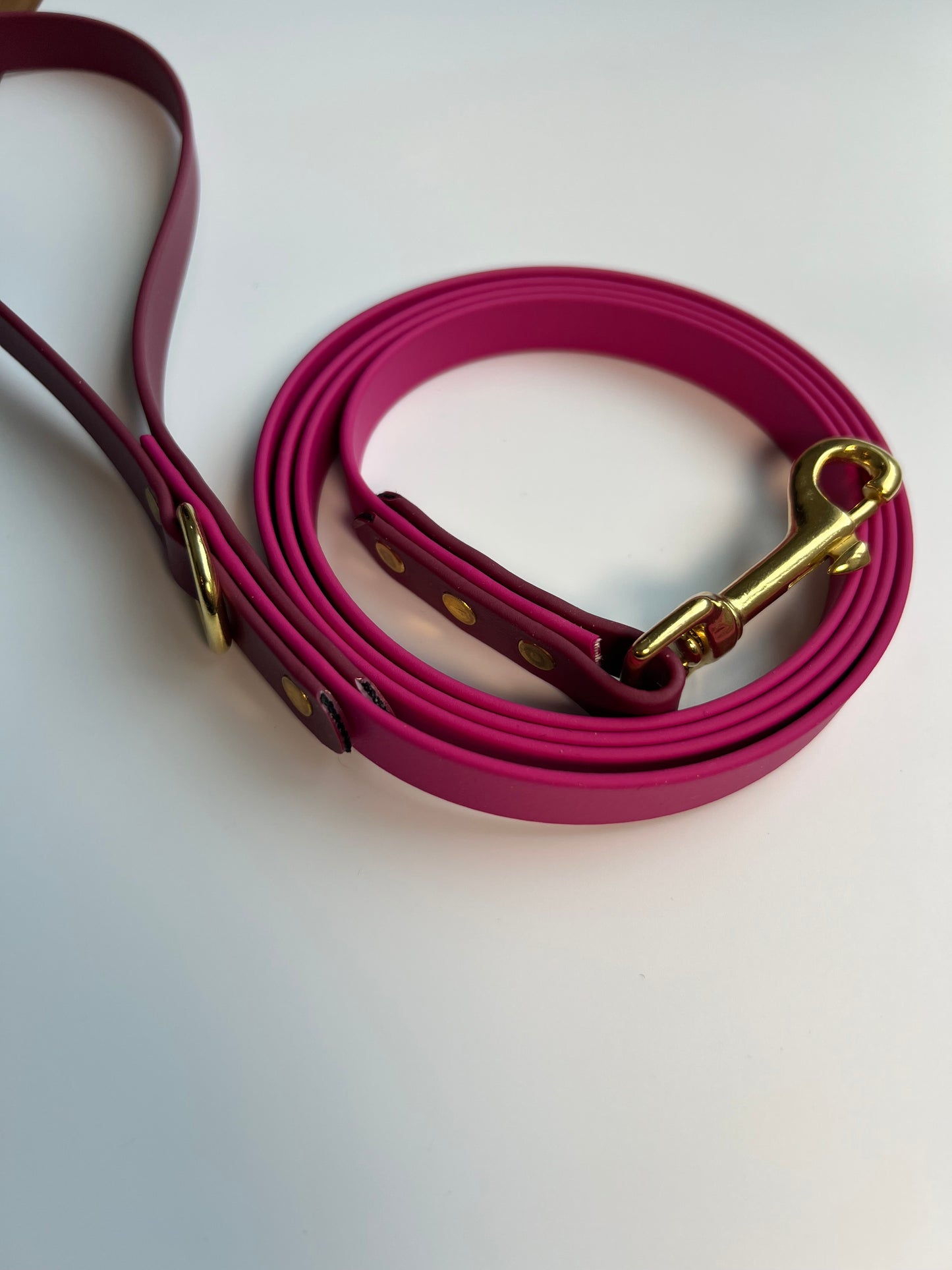 Two-tone Biothane Magenta and Wine