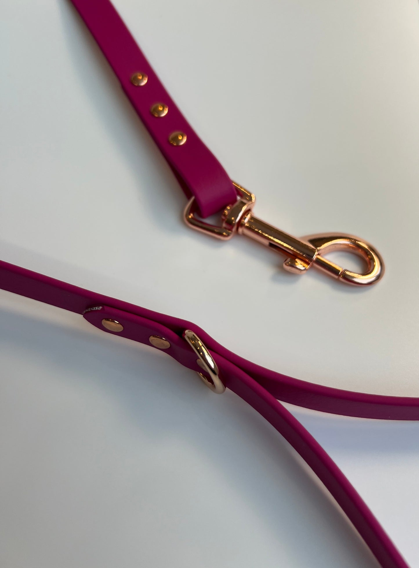 Classic Biothane Leash Magenta