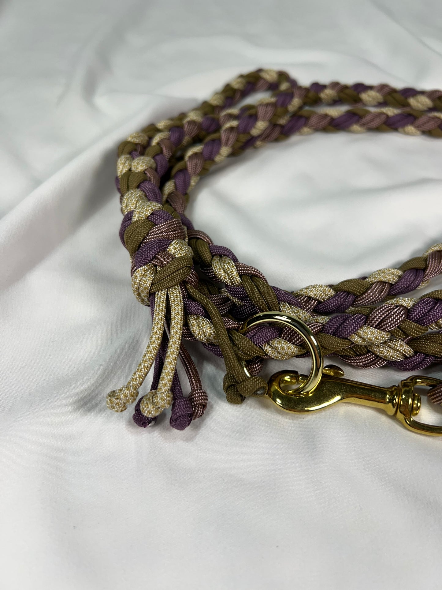 Cocoa and Fig Paracord Leash