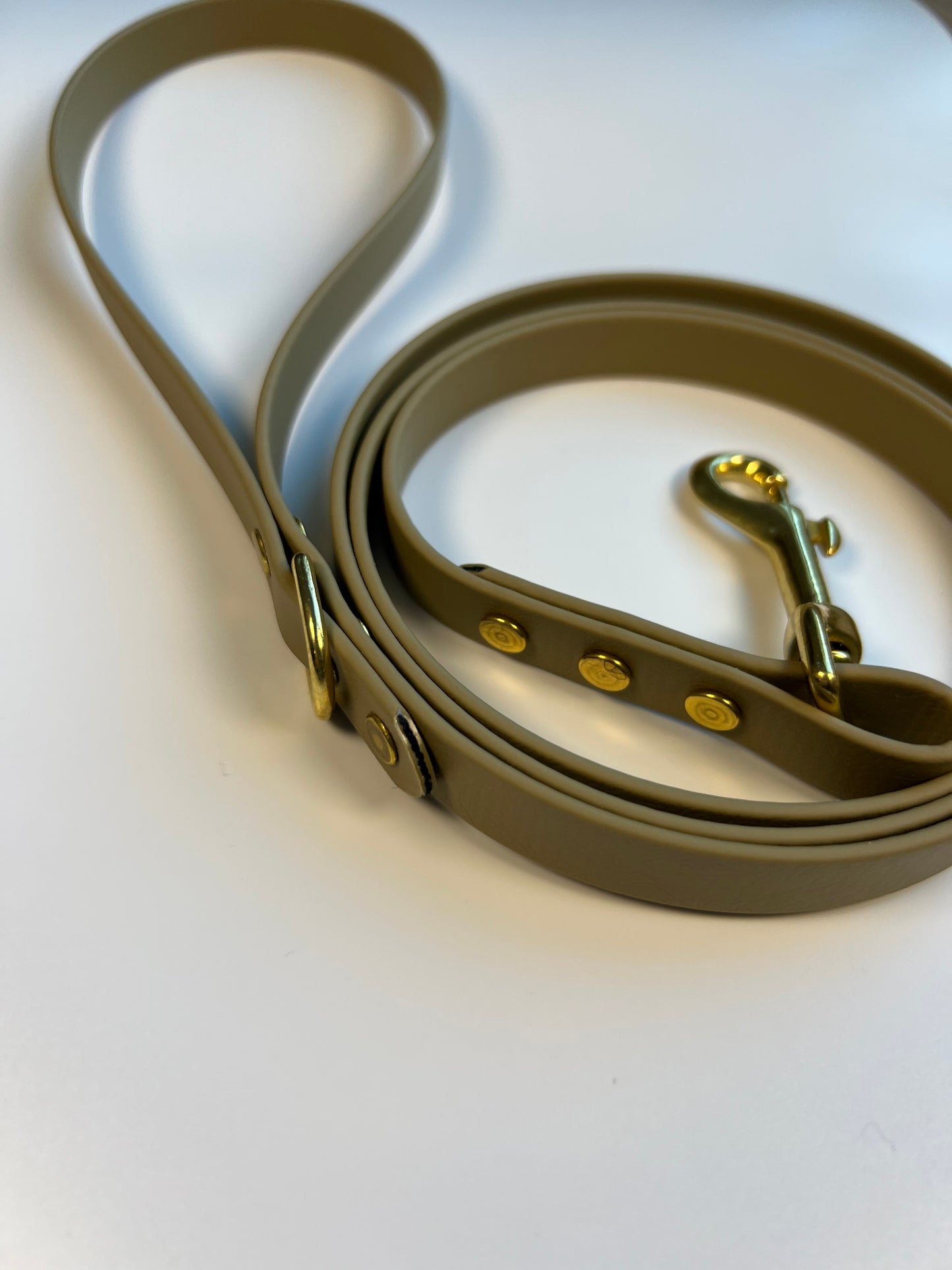 Classic Biothane Leash Sahara Tan
