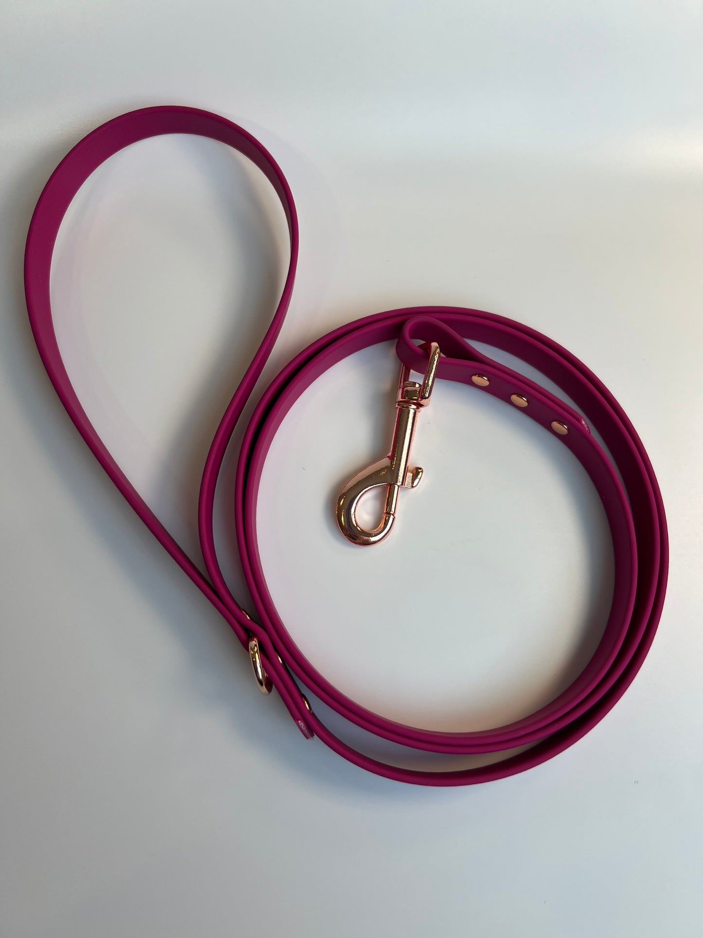 Classic Biothane Leash Magenta