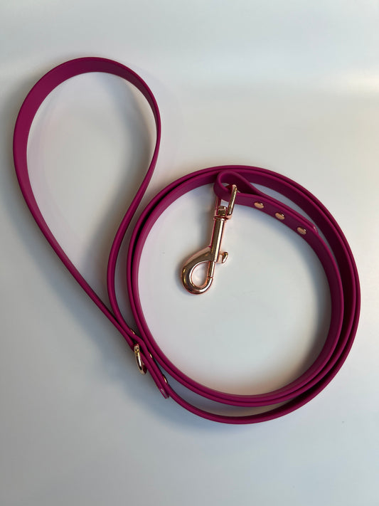 Classic Biothane Leash Magenta