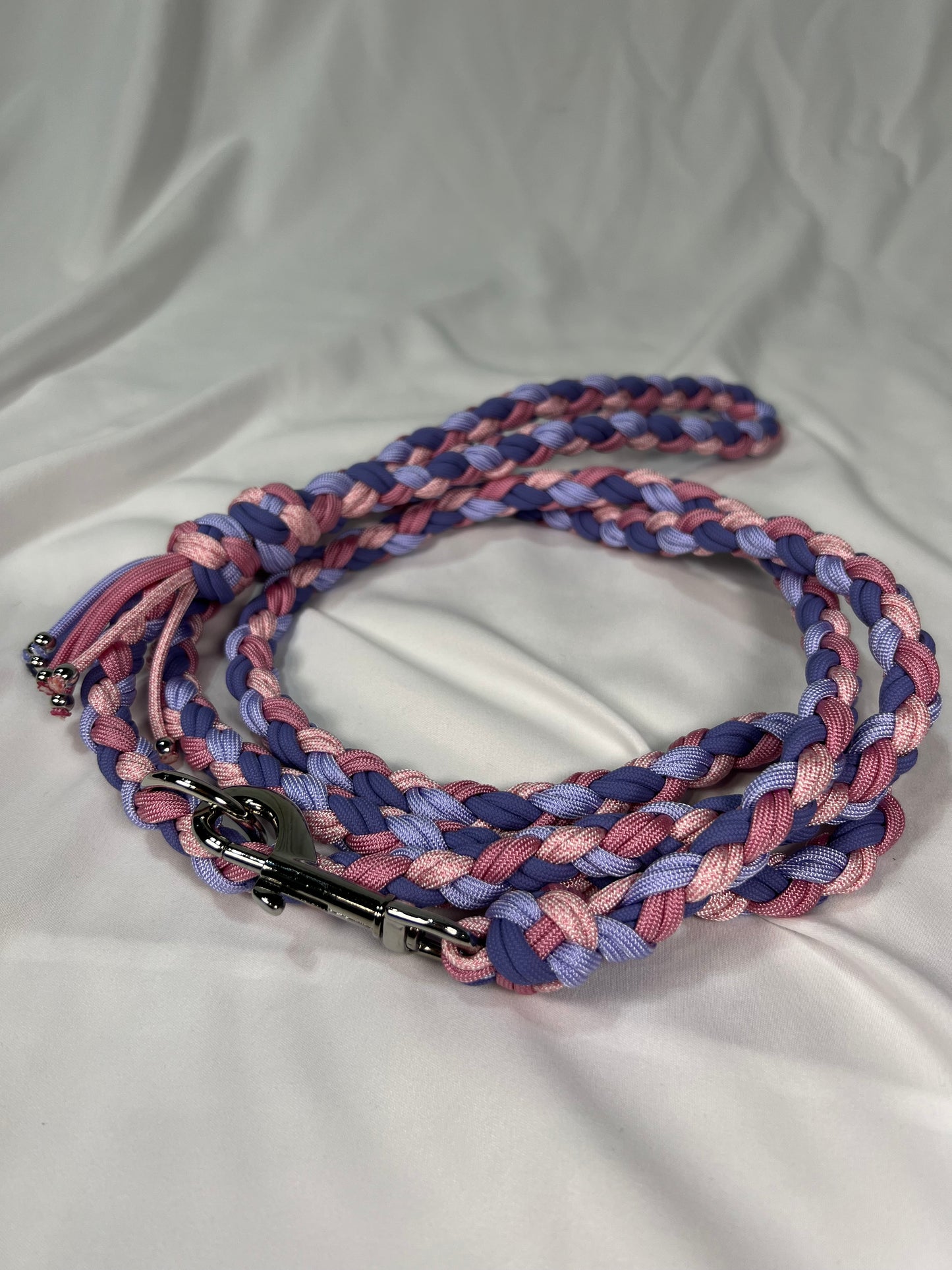 Pink and Plum Paracord Leash