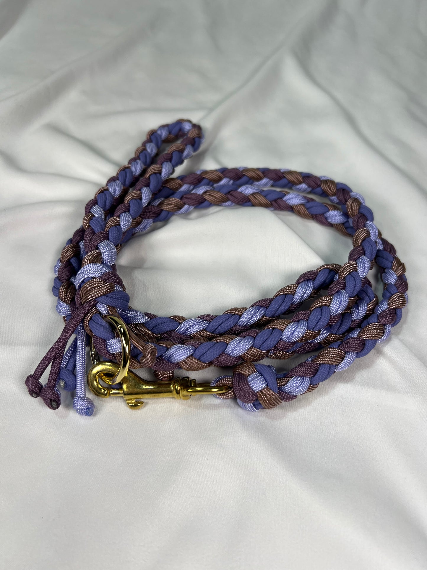 Plum Party Paracord Leash