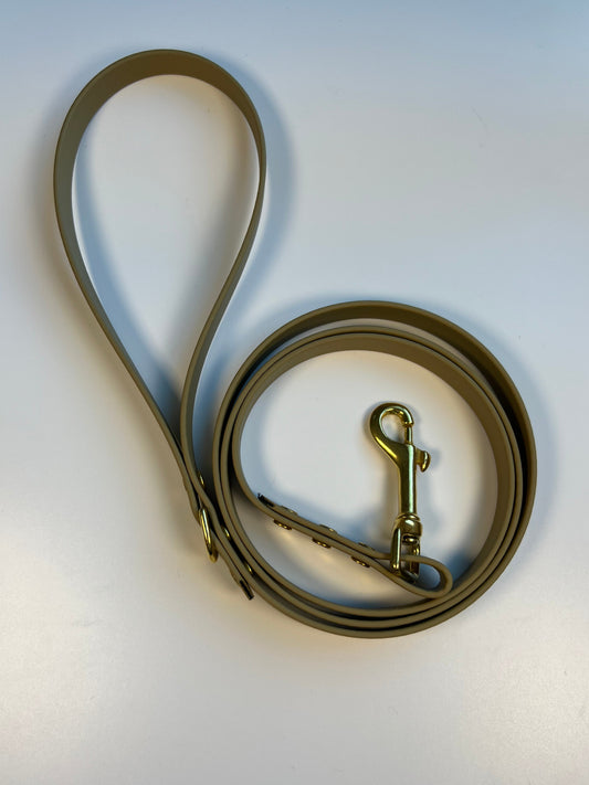 Classic Biothane Leash Sahara Tan