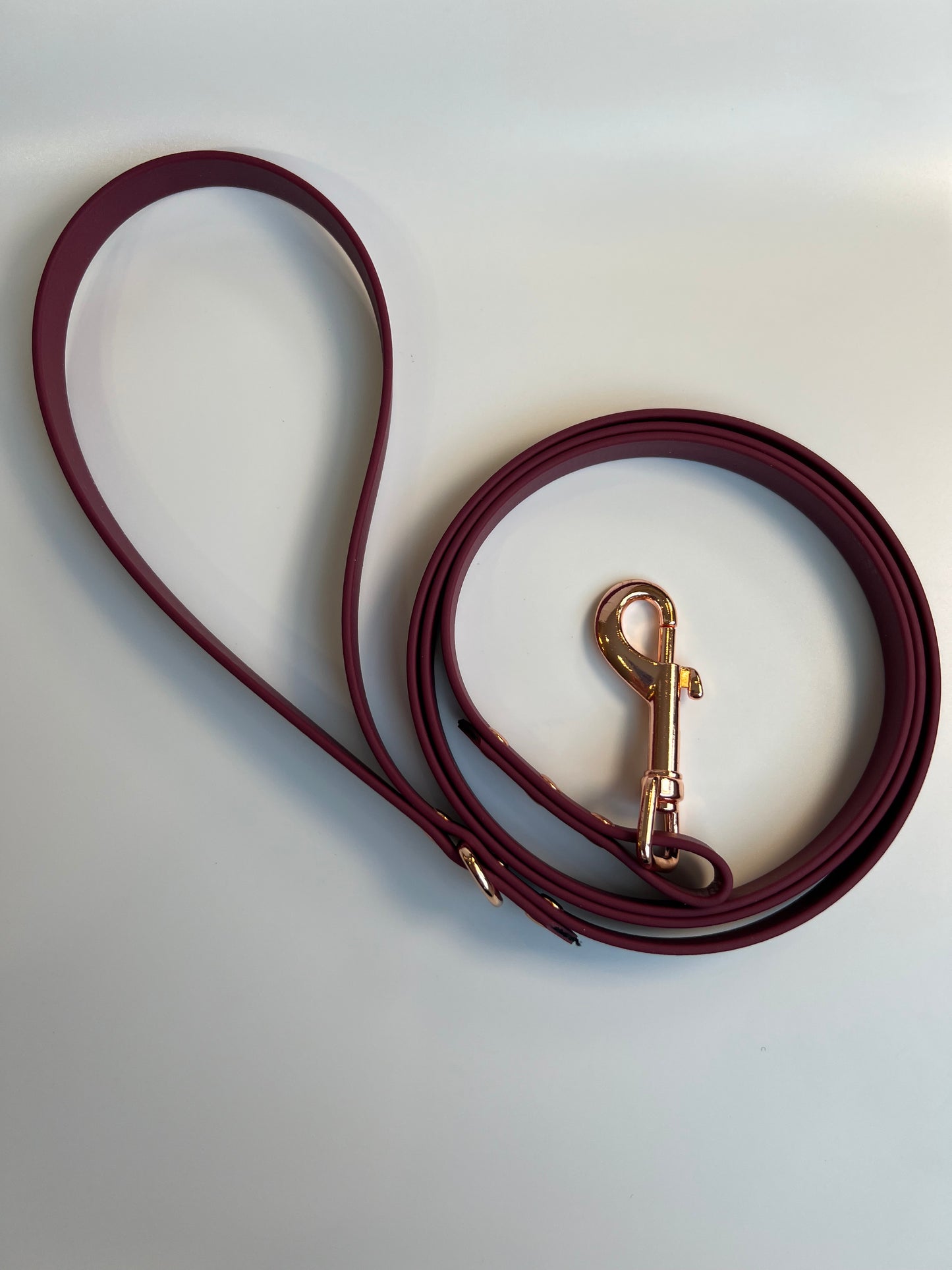 Classic Biothane Leash Wine